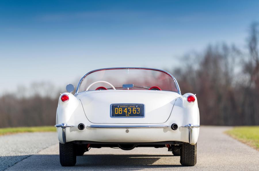  Chevrolet Corvette Polo White 1954 года  (фото 25 из 40)